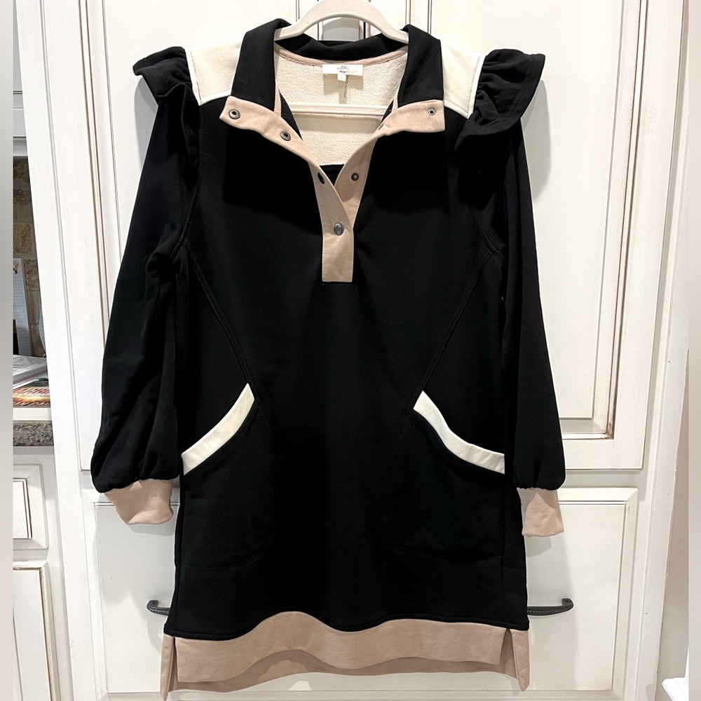 Entro Black Long Sleeve dress